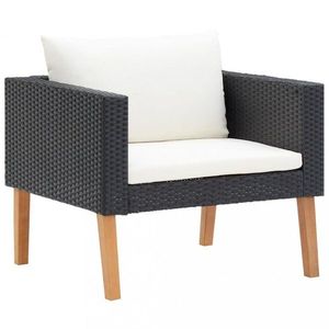 Záhradné kreslo s poduškami DOROTA Dekorhome vyobraziť