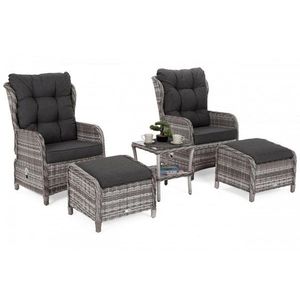 Záhradný set 5 ks umelý ratan vyobraziť