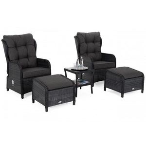 Záhradný set 5 ks umelý ratan vyobraziť