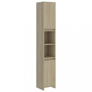 Kúpeľňová skrinka vysoká DTD doska Dekorhome vyobraziť