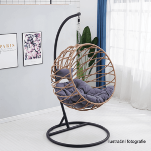 Závesné kreslo GABE Tempo Kondela vyobraziť