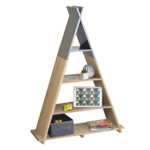 Detský regál BARNIE v tvare pyramídy Tempo Kondela vyobraziť