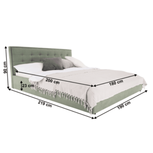 Posteľ ELSIE Tempo Kondela vyobraziť