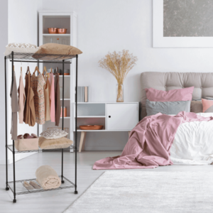 Pojazdný stojan na šaty VERDONE Tempo Kondela vyobraziť