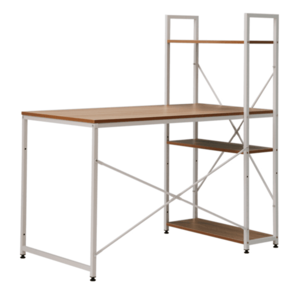 PC stôl s regálom VEINA Tempo Kondela vyobraziť