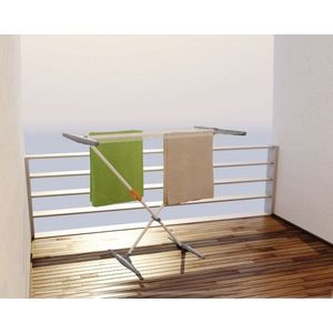 Sušiak na bielizeň sivá Dekorhome vyobraziť