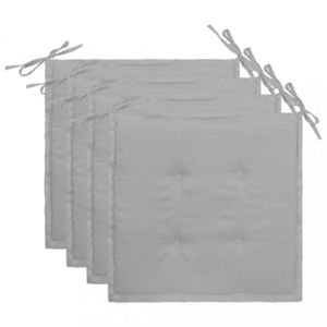 Vodeodolné podušky na záhradné stoličky 4 ks Dekorhome vyobraziť