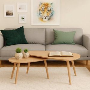 Konferenčný stolík 2 ks Dekorhome vyobraziť