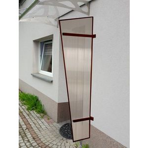 Bočná stena UNI polykarbonát Dekorhome vyobraziť