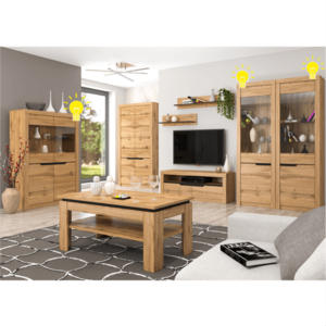 LED osvetlenie TORONTA Tempo Kondela vyobraziť