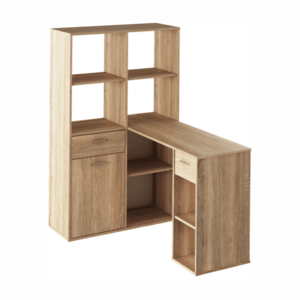 Stôl s regálom MINESON Tempo Kondela vyobraziť