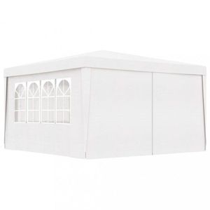 Záhradný party stan s bočnicami 4 x 4 m Dekorhome vyobraziť