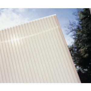 Hliníková pergola 4, 95 x 3 m biela / polykarbonát Dekorhome vyobraziť