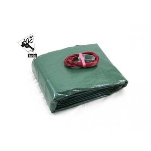 Ochranná plachta na bazén KARIBU 400 x 400 cm zelená Dekorhome vyobraziť