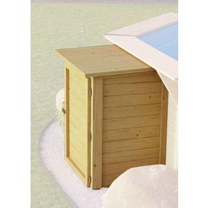 Technický úložný box KARIBU 87x74x121 cm Dekorhome vyobraziť