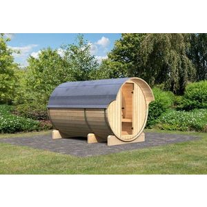Vonkajšia fínska sudové sauna 216 x 330 cm Dekorhome vyobraziť
