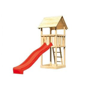 Detský domček so šmýkačkou Dekorhome vyobraziť