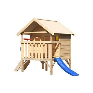 Detský domček so šmýkačkou Dekorhome vyobraziť