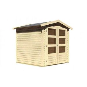 Drevený záhradný domček AMBERG 2 Lanitplast vyobraziť