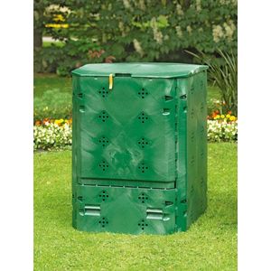 Kompostér 600l recyklovaný plast Dekorhome vyobraziť
