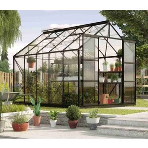 Skleník URANUS 8300 číre sklo 3 mm Dekorhome vyobraziť