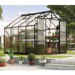 Skleník VITAVIA URANUS 6700 číre sklo 3 mm Dekorhome vyobraziť