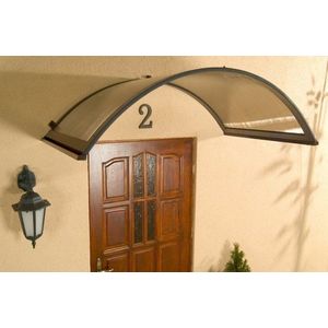 Oblúková strieška nad dvere 250/75 Dekorhome vyobraziť