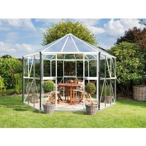 Pavilón HERA 9000 sklo / polykarbonát / hliník Dekorhome vyobraziť