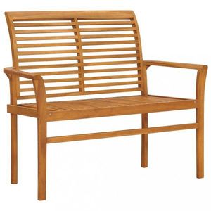 Záhradná lavica 112 cm teak Dekorhome vyobraziť