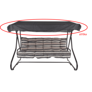 Strieška k hojdačke MILANO 01090-06 Dajar vyobraziť