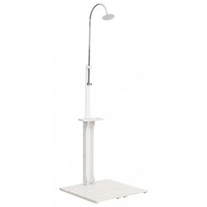 Záhradná sprcha jedľové drevo Dekorhome vyobraziť