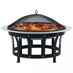 Prenosné ohnisko nerezová oceľ Dekorhome vyobraziť