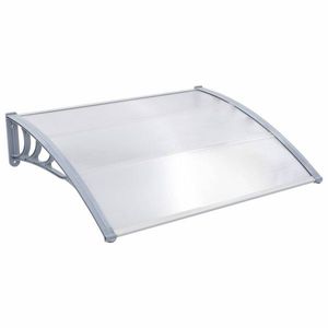 Strieška nad dvere 120 x 100 cm polykarbonát Dekorhome vyobraziť