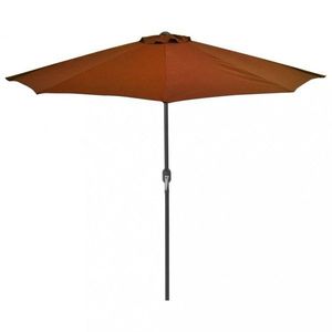 Polkruhový slnečník 270x135 cm Dekorhome vyobraziť