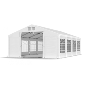 Záhradný párty stan 5x8m biela PREMIUM vyobraziť