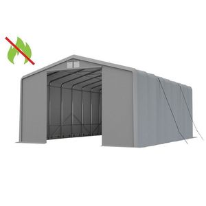 Skladová hala XXL 8x12m sivá - nehorľavá vyobraziť