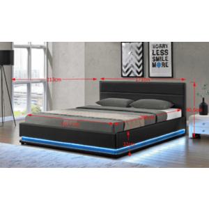 Posteľ BIRGET NEW s LED osvetlením Tempo Kondela vyobraziť