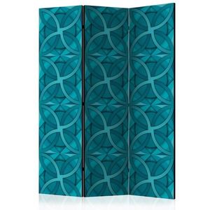Paraván Geometric Turquoise Dekorhome vyobraziť
