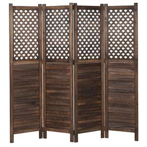 Dizajnový paraván 4-dielny Dekorhome vyobraziť