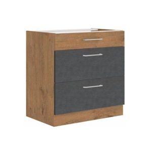 Spodná skrinka VEGA 80 D 3S BB Tempo Kondela vyobraziť