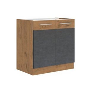 Spodná skrinka VEGA 80 D 2F BB Tempo Kondela vyobraziť