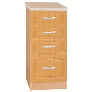 Spodná skrinka šuplíková LORA MDF NEW KLASIK S40SZ4 Tempo Kondela vyobraziť