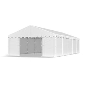 Skladový stan 5x10 biela KLASIK vyobraziť
