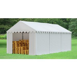 Skladový stan 4x6m biela EKONOMY vyobraziť