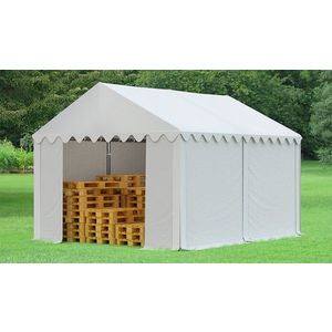 Skladový stan 3x4m biela KLASIK vyobraziť