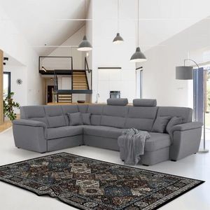 Sedacia súprava rozkladacia BORN U sivá Tempo Kondela vyobraziť