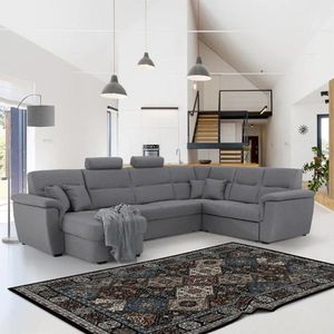 Sedacia súprava rozkladacia BORN U sivá Tempo Kondela vyobraziť