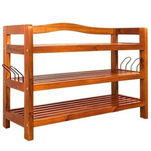 Botník z agátového dreva D5379 Dekorhome vyobraziť