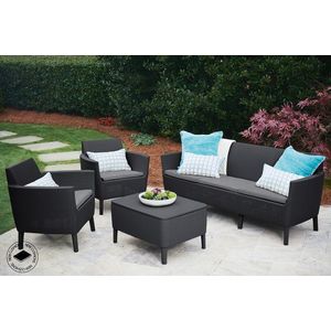 Záhradná sedacia súprava SALEMO 3 Allibert vyobraziť