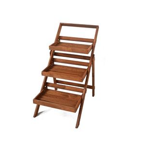 Kvetináč schůdkový - hnedý ROJAPLAST vyobraziť